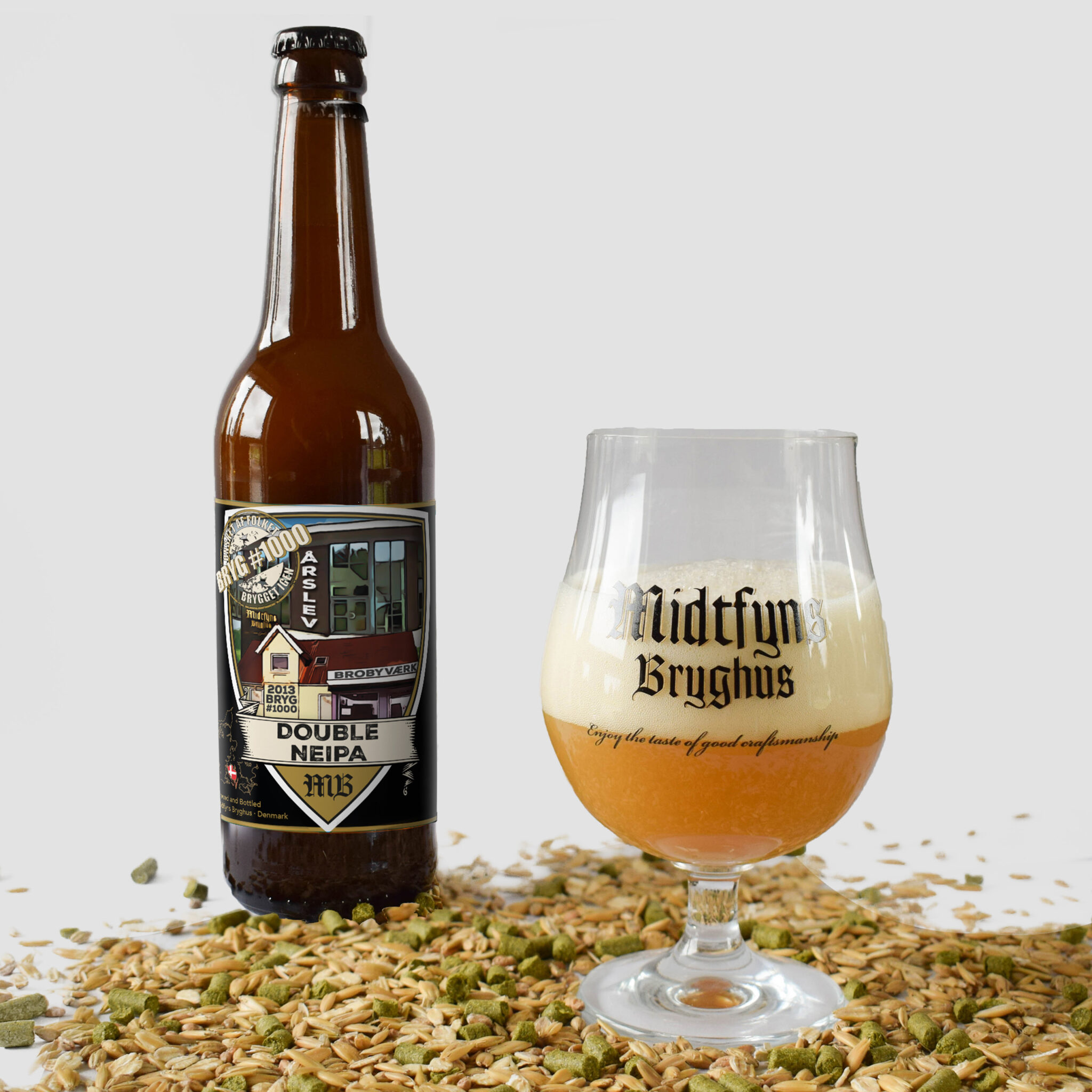 Double New England Ipa Midtfyns Bryghus Nyd Smagen Af Godt Håndværk 