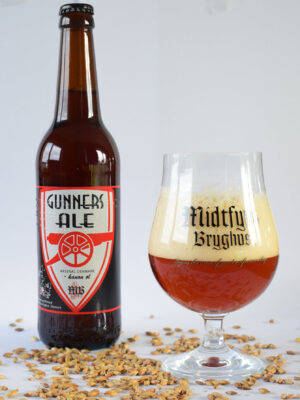 Alternative view of Gunners Ale