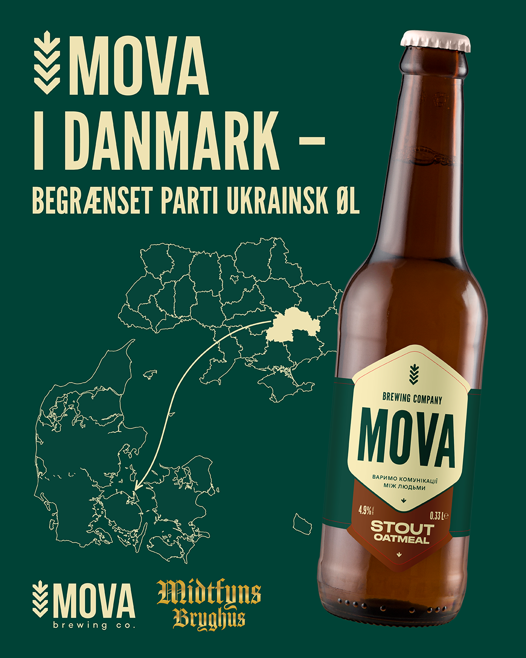 Stout Oatmeal - Mova Brewing